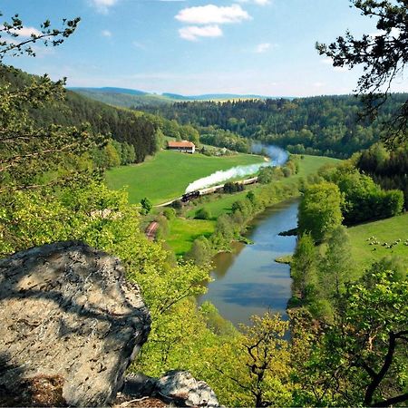 MuldenhammerOk Ferien - Altes Bahnhaus公寓 外观 照片
